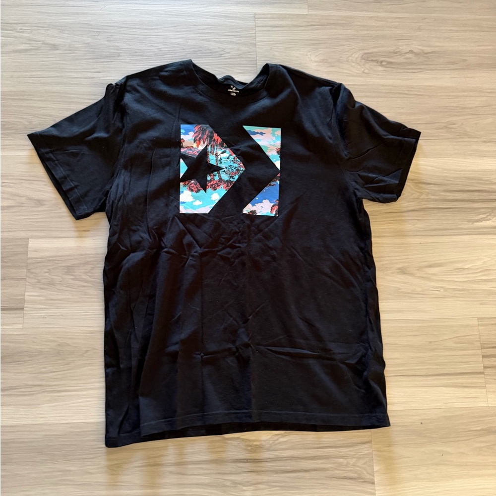 Black Converse Graphic T-Shirt